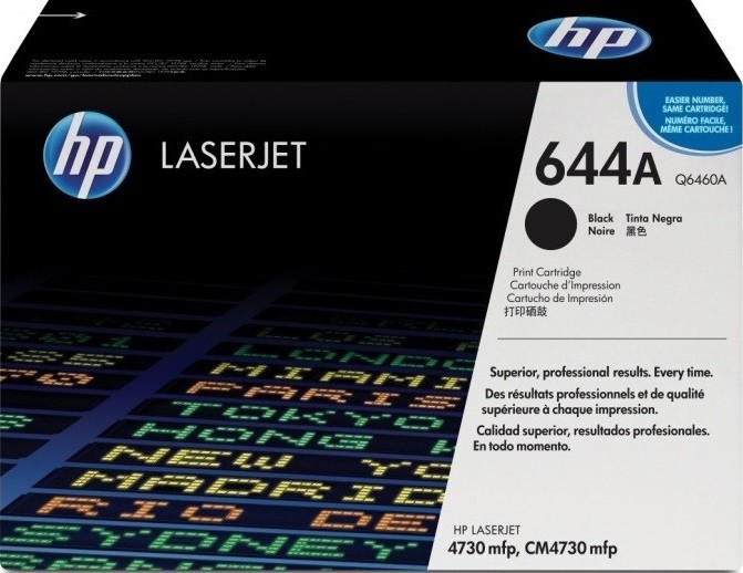 Q6460A (644A) оригинальный картридж HP для принтера HP Color LaserJet CM4730/ CM4730f/ CM4730fsk/ CM4730fm black, 12000 страниц