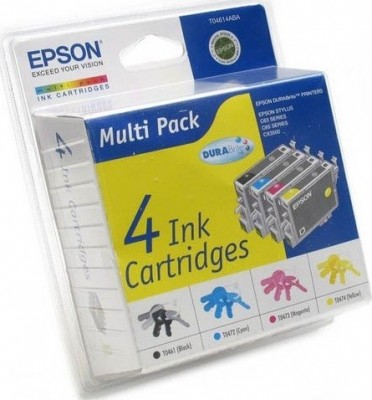 Картридж C13T04624A10 T04614ABA/T0462 Epson ST C63/65 (комплект 4 шт)