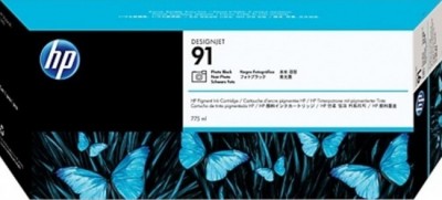Картридж HP Designjet Z6100 (C9465A)  фото-черный 775ml №91