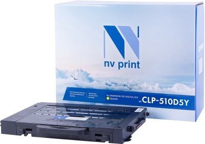 Картридж NV Print CLP-510D5 Yellow для Samsung CLP510/510n совместимый, 5 000 к.