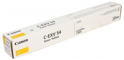 Canon C-EXV54Y (1397C002) оригинальный картридж для Canon iR ADV C3025/ C3025i, yellow, 8500 страниц