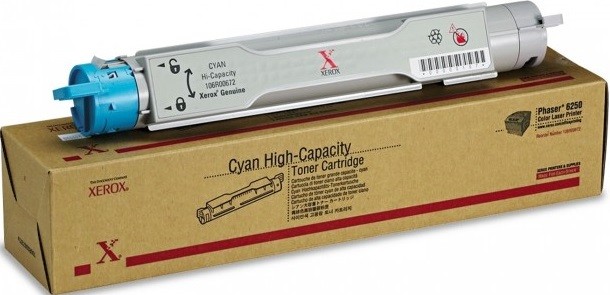 Картридж XEROX PHASER 6250 (106R00672) голубой 8k