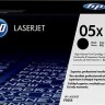 Картридж HP CE505X (05X) оригинальный для для HP LaserJet P2030/ P2035/ P2050/ P2055, чёрный, увеличенный, 6500 страниц