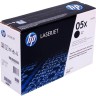 Картридж HP CE505X (05X) оригинальный для для HP LaserJet P2030/ P2035/ P2050/ P2055, чёрный, увеличенный, 6500 страниц