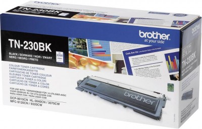 TN-230Bk оригинальный картридж Brother для принтеров Brother HL-3040/ HL-3070/ DCP-9010CN/ MFC-9120CN/ MFC-9125/ MFC-9130/ MFC-9320 black (2 200 стр.)