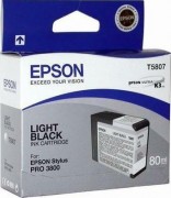C13T580700 Картридж Epson для Stylus Pro 3800 серый (Light Black) 80 мл