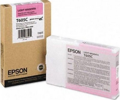 Картридж Epson C13T605C00 T605C светло-пурпурный 110ml в технологической упаковке