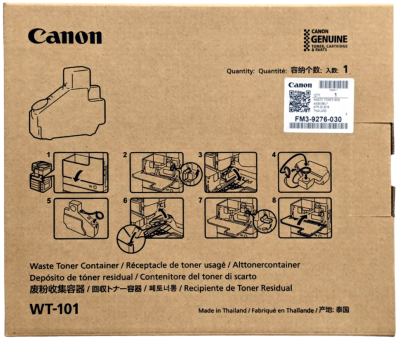 Бункер отработанного тонера Canon WT-101 (FM3-9276) оригинальный для Canon imageRUNNER 2520/ 2525/ 2530/ 2535/ 2545, 15000 стр.