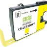 Картридж Cactus LC-1280XY (CS-LC1280XY) Yellow для Brother MFC-J6510/ MFC-J6910, жёлтый, увеличенный, 16.6мл