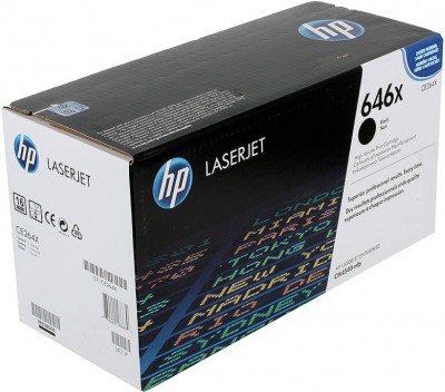 CE264X (646X) оригинальный картридж HP для принтера HP Color LaserJet CM4540/ CM4540f/ CM4540fskm/ CM4540MFP black, 17000 страниц