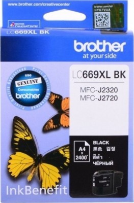 Brother LC-669XLBK Картридж, Black {MFCJ2320/2720, чёрный, (2400стр)}