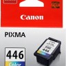 8285B001 Canon CL-446 Картридж для PIXMA MG2440/2540, Цветной, 180 стр.