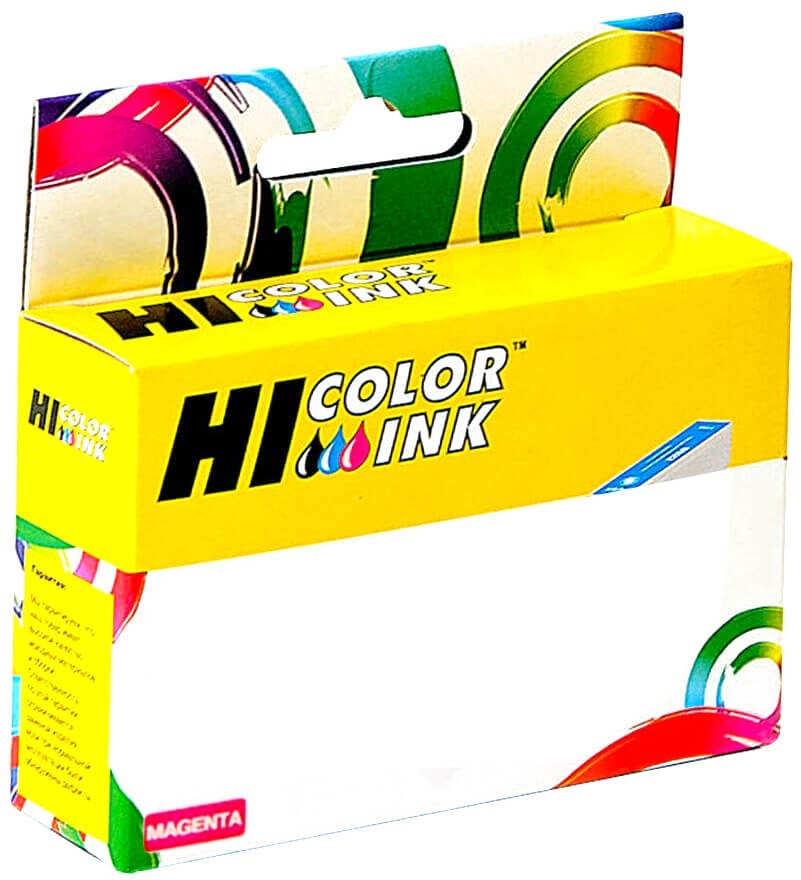 Картридж Hi-Black (HB-PFI-121M) Magenta (с чипом) для Canon imagePROGRAF TM-250/ TM-255/ TM-350/ TM-355, пурпурный, 130мл