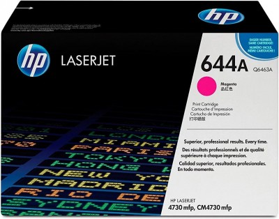 Q6463A (644A) оригинальный картридж HP для принтера HP Color LaserJet CM4730/ CM4730f/ CM4730fsk/ CM4730fm magenta, 12000 страниц
