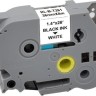 Картридж Cactus TZe-261 (CS-TZE261) для Brother PT- P900W/ P950W/ 9700PC, чёрный на белом, 36мм х 8м