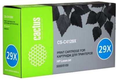Картридж Cactus C4129X (CS-C4129X) для принтеров HP LaserJet 5000/ 5100, 10000 стр.