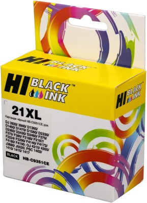 Картридж Hi-Black (HB-C9351AE) для HP DJ 3920/ 3940, №21XL, Black