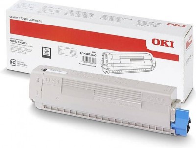 Картридж OKI 45862852/ 45862840 оригинальный для Oki MC853/ MC873/ MC883, чёрный, 7000 стр.