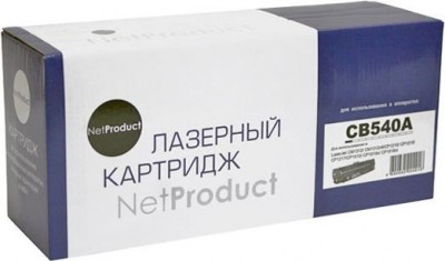 Картридж NetProduct (N-CB540A) для HP CLJ CM1300/ CM1312/ CP1210/ CP1215, Bk, 2,2K