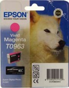 Картридж Epson C13T09634010 T0963 пурпурный 865 копий в технологической упаковке