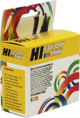 Картридж Hi-Black (HB-C6657AE) для HP DJ 5550/ 450, №57, Color