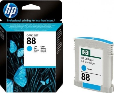 Картридж HP Officejet Pro K550 (C9386AE) голубой 10ml №88