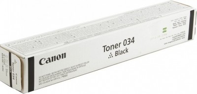 Canon C-EXV034BK тонер-картридж для  iR C1225/iF. Чёрный.  12 000 страниц.