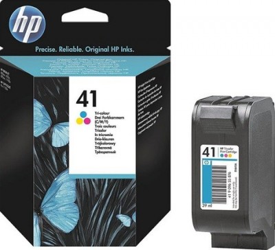 Картридж №41 для HP DJ 8xxc/1100 (51641A) цветной 39ml ТЕХНОЛОГИЯ ОРИГ