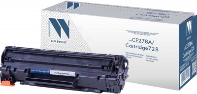 Картридж NV Print CE278A/ 728 для принтеров HP LaserJet Pro P1566/ M1536dnf/ P1606dn/ Canon MF4580/ 4570/ 4550/ 4450/ 4430/ 4410, 2100 страниц