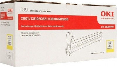 44064009 Фотобарабан для OKI C810/830/MC860 20k желтый
