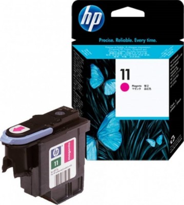 Картридж HP №11 для DJ 1100/2200/2230/2250/2230/2280/2300/2600/CP1700 / OJ 9110/9120/9130 (C4812A) пурпур головка (техно) 4900095