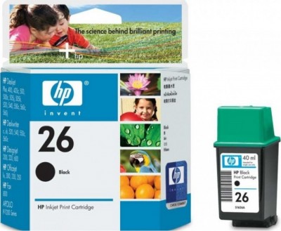 Картридж HP DJ 4xx/5xx (51626A) черный 40ml №26