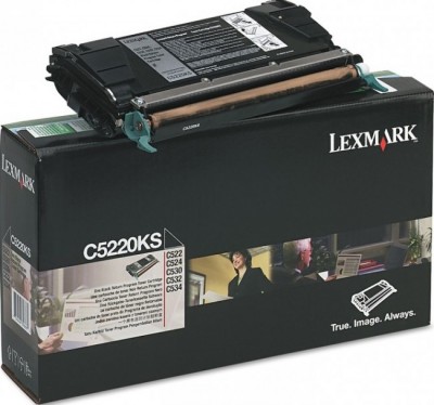 C5220KS оригинальный картридж Lexmark для принтера Lexmark C522n/524, black