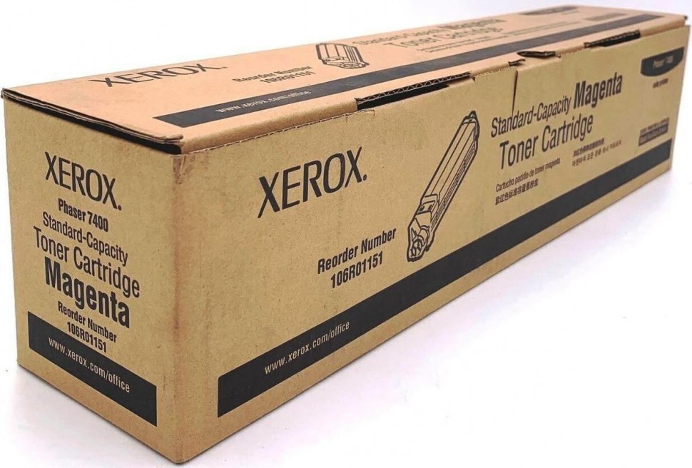 Картридж XEROX PHASER 7400 (106R01151) пурпурный 9k