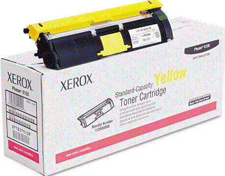 Картридж XEROX PHASER 6120/6115MFP (113R00690) желтый 1.5k оригинальный