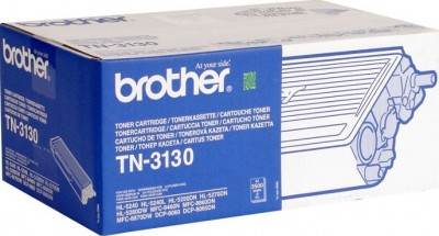 TN-3130 оригинальный картридж Brother для принтеров Brother HL-5200/ HL-5240/ HL-5250/ HL-5270/ HL-5280 DCP-8060/ DCP-8065 MFC-8460/ MFC-8860/ MFC-8870 black (3 500 стр.)