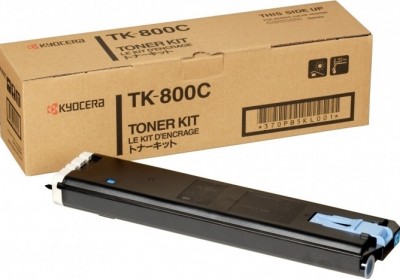 TK-800C (370PB5KL) оригинальный картридж Kyocera для принтера Kyocera FS-C8008DN/KM-C2520/KM-3225/KM-3232 cyan 10000 страниц