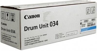 Canon C-EXV034C Фотобарабан для iR C1225/iF. Синий.  34 000 страниц.