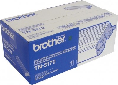 TN-3170 оригинальный картридж Brother для принтеров Brother HL-5200/ HL-5240/ HL-5250/ HL-5270/ HL-5280 DCP-8060/ DCP-8065 MFC-8460/ MFC-8860/ MFC-8870 black (7 000 стр.)