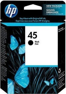 Картридж HP DJ 8xxc/1600/HP DJ 710/720/815/820/850/870/880/890/895/930/950/959/960/970/980/990/995/1000/1120/1125/1180/1220/1280/1600/6122/6127/9300/officejet pro (51645GE) черный 21ml №45 0120326    