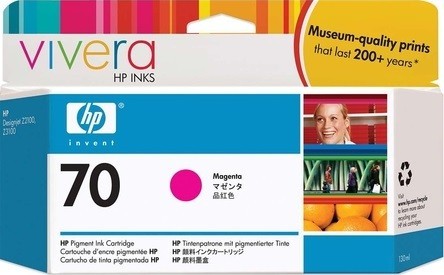 Картридж №70 для HP DJ Z2100/3100 (C9453A) пурпурный 130ml ТЕХНОЛОГИЯ ОРИГ