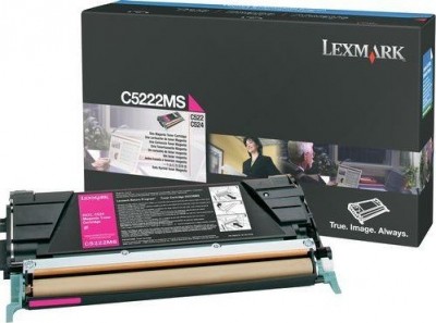 C5222MS оригинальный картридж Lexmark для принтера Lexmark C522n/C524, magenta, 3000 страниц