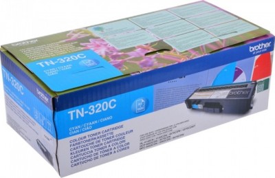 TN-320C оригинальный картридж Brother для принтеров Brother HL-4150CDN/ MFC-9465CDN cyan (1 500 стр.)