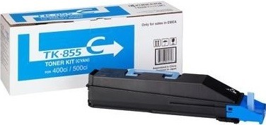 TK-855C (1T02H7CEU0) оригинальный картридж Kyocera для принтера Kyocera TASKalfa 400ci/500ci/552ci cyan (18000 стр.)