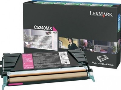 C5340MX оригинальный картридж Lexmark для принтера Lexmark C534 magenta, 7000 страниц