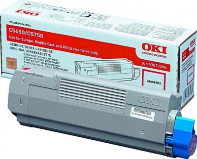 Картридж OKI C5650/5750(43872322/43872306) красный 2к