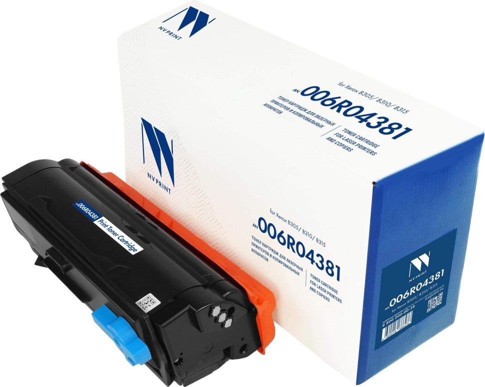 Картридж NV Print 006R04381 (NV-006R04381) для Xerox B305/ B310/ B315, чёрный, увеличенный, 20000 стр.