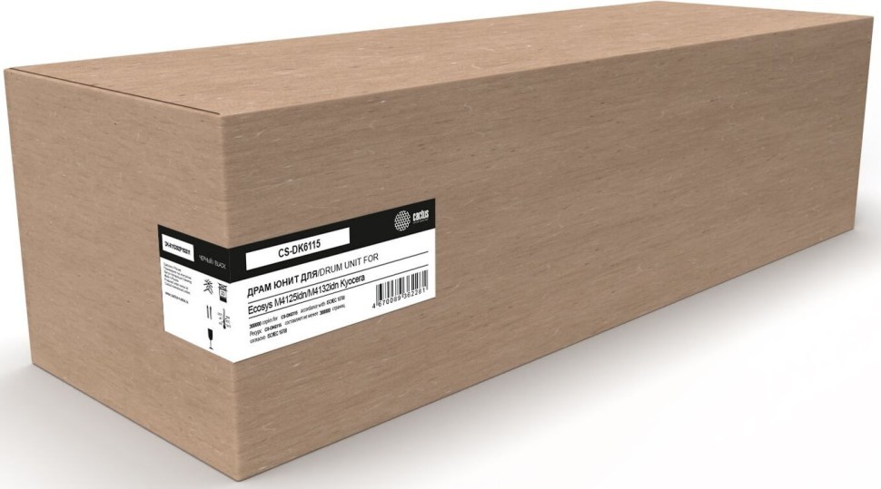 Блок фотобарабана Cactus DK-6115/302P193011 (CS-DK6115) Drum Unit для Kyocera ECOSYS M4125idn/ M4132idn, 300000 стр.