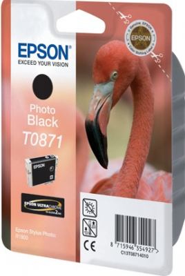 C13T08714010 Картридж Epson для Stylus Photo R1900 (Photo Black) (cons ink)