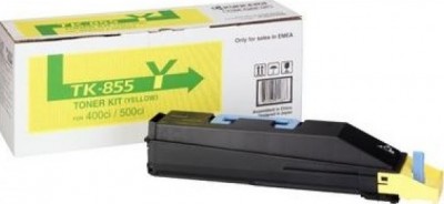 TK-855Y (1T02H7AEU0) оригинальный картридж Kyocera для принтера Kyocera TASKalfa 400ci/500ci/552ci yellow (18000 стр.)